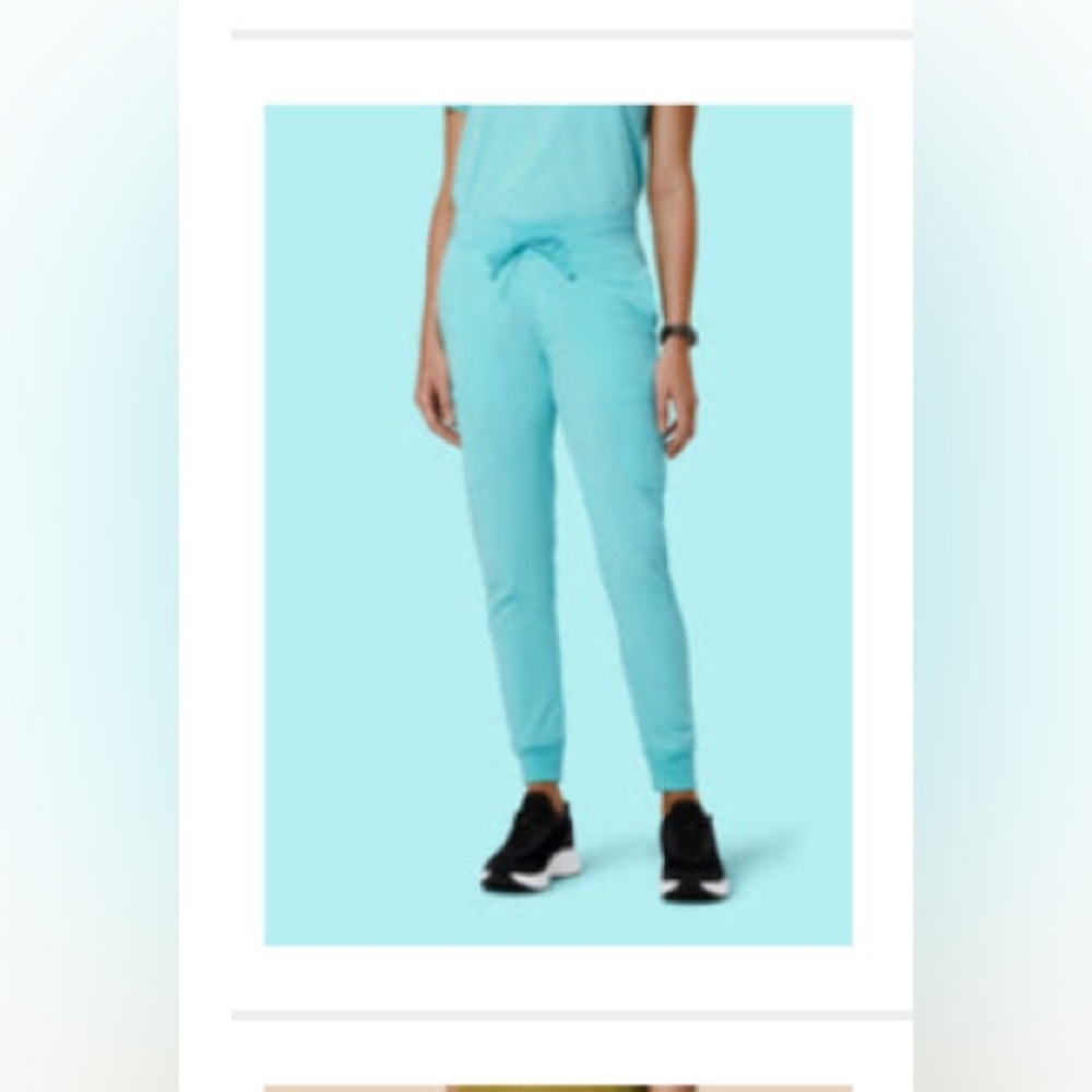 Mandala 9 pocket scrubs - Aqua